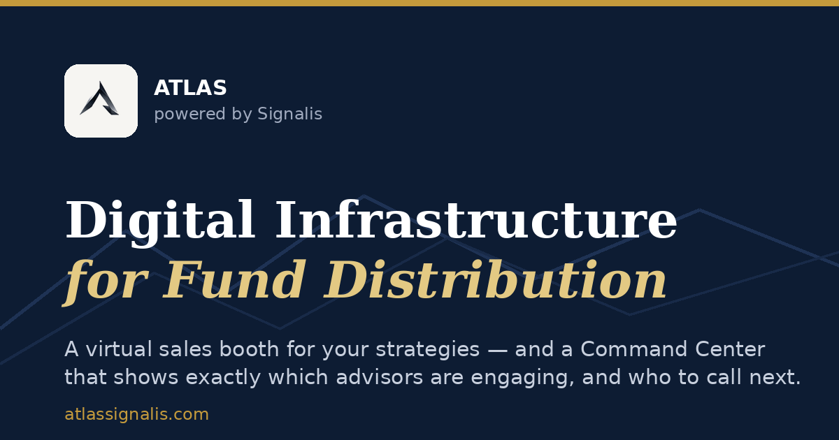 Atlas Signalis — The Digital Distribution Layer for Wealth & Retirement
